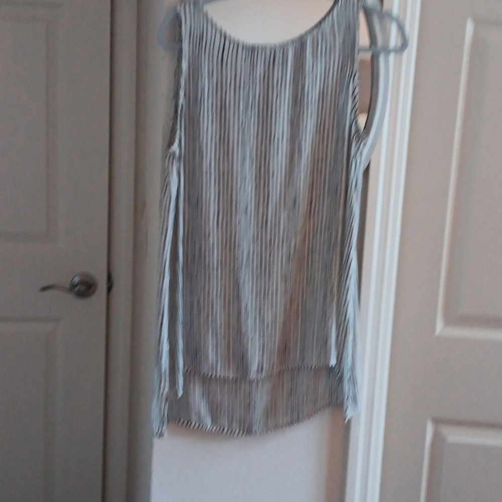 Eileen Fisher tunic.  100% silk